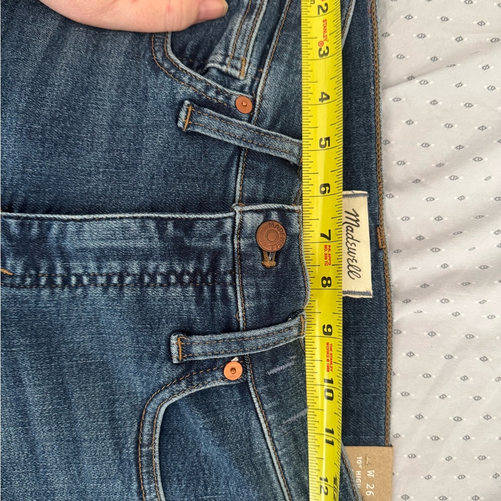 NWT Woman’s Madewell JeansSize 26. 10’ inch High rise skinny with Tencel denim. - Picture 7 of 13